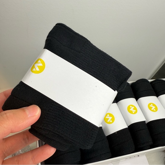 Brand New 8 Pairs Mens Dress Socks Classic Rib Cotton Solid Premium Socks/Black - Picture 7 of 7